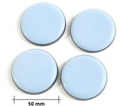 4/8Pcs 20-65mm Furniture Slider Pads Self-adhesive Table Chair Feet Mat Round Sliding Block Glide Floor Protector