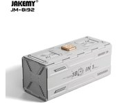 JAKEMY JM-8192 180 in 1 Precision Screwdriver Tool Set Magnetic CR-V Bits Mobile Phone Computer Tablet Glasses Repair Hand