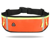 Sport Running Phone Case Waist Bag For Women Men Waterproof Comfortable Cycling Running Bag Safty Reflective Tape Sport Belt