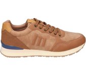 MTNG | Zapatillas Casual Mustang Porland Classic para Hombre – Zapatillas en Color Marrón Cuero – Sneaker con Cordones – Casual – Cómodas – Versátiles – Combinables – Modelo 84755