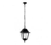 FABRILAMP Farol Colgante Exterior Aluminio Spica Negro | Resistente a la Intemperie