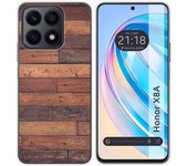 Funda Silicona para Huawei Honor X8a diseño Madera 03 Dibujos