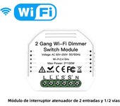 MOES Wifi Smart Light Switch Diy Breaker Module Smart Life/Tuya APP Remote Control,Works with Alexa Echo Google Home 1/2 Way