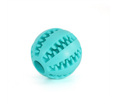 Dog Leaky Food Ball Tooth Cleaning Puppy Chew Toys Natural Rubber Elasticity Ball Relieve Boredom Dog Toy 5CM/7CM
