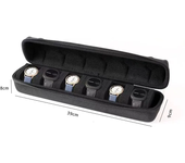 Watch Box Organizer For Men or Women，Watch Travel Case Portable Storage Watch Display Holder for Wristwatches and Smart Watches