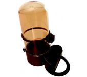 Bebedero para Pájaros Arquivet con Soporte y Abrazadera de Plástico de Alta Capacidad 265 Ml