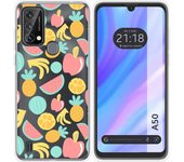 Funda Silicona Transparente para Blackview A50 diseño Frutas 02 Dibujos