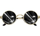 CGID E01 Estilo Vintage Retro Lennon Inspirado Círculo Metálico Redondo Gafas de Sol Polarizadas Hombre Mujer