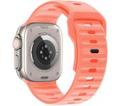 Correa de Silicona para Apple Watch 49mm 46mm 45mm 44mm 42mm 41mm 40mm 38mm iWatch Series 10 9 8 7 6 5 4 3 2 1 SE Ultra 2 Banda Deportiva para Reloj Apple
