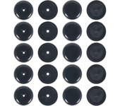 10 pares de botones de parada para cinturón de seguridad, clip de botón de plástico para cinturón de seguridad de coche para todo tipo de V