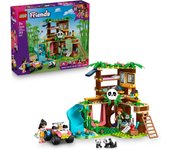 LEGO® Friends Cuidado Animal en el Refugio para Pandas Set de Construcción de Juguetes, 2 Minipersonajes y 3 Figuras de Osos, Casa del Árbol, Quad, para Mayores de 7 Años 42648