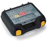 Maletín Porta Taladro Terry con Compartimento para Tornillería 38.7x34x13cm