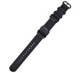 Cow Ring Buckle Nylon Strap for Casio G-shock GSHOCK GA100 GA400 DW5600 M5610 Adapter Rubber Connector 16mm Replace The Strap