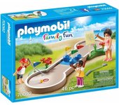 Playmobil MINI GOLF - Juego de Mesa Interactivo de Construcción Creativa