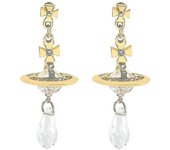 Planet Pendientes Colgantes Zirconia Joyas