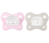 Chicco Chupete Ph Dual Soft Silicona Rosa 2-6M 2Uds
