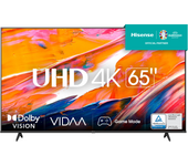 TV HISENSE 65A6K 65" UHD 4K SLIM SMART VIDAA WIFI DTS VIRTUAL X