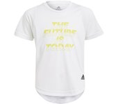 ADIDAS Camiseta Xfg Primeblue Aeroready Junior Niña manga corta blanco de multideporte - GM8398