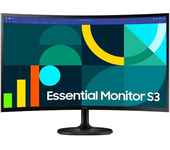 Monitor curvo samsung essential monitor s36gd s27d364gau/ 27"/ full hd/ negro