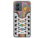Funda Silicona Antigolpes para Motorola Moto G53 5G diseño Zapatillas 05 Dibujos