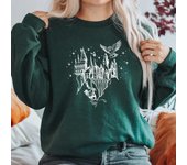 Wizard Castle Sweatshirt Believe In Magic Hoodies Magical School Sweatshirts Women Long Sleeve Pullover Wizard School Hoodie Top