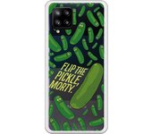 Funda original compatible con Samsung A42 5G - Rick y Morty Flip, Morty