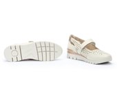 Shoes Bailarina marca Pikolinos para mujer en color hielo