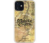 Funda original compatible con iPhone 12 Mini con un diseño de LOTR Mapa