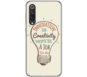 Tumundosmartphone Funda Gel Tpu para Xiaomi Mi 9 SE diseño Creativity Dibujos