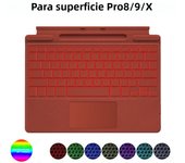 Trackpad Keyboard for Microsoft Surface Pro 3 4 5 6 7 8 9 X Backlit Russian Spanish Arabic Portuguese French Hebrew Keyboard