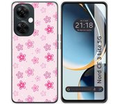 Funda Silicona para Oneplus Nord CE 3 Lite 5G diseño Flores Dibujos