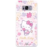 Funda original compatible con Samsung Galaxy S8 - Hello Kitty Delicate Flower