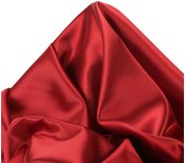 Almacenes Casa Angel TELA DE RASO TRADICIONAL SATINADO COLOR ROJO SANGRE, ANCHO 150cm