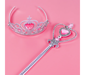 Pincess Anna Elsa Cosply Accessories Crown Magic Wand Necklace Wig Gloves Frozen Snow White Belle Cinderella Princess Role Play