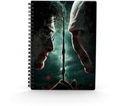 Libreta efecto 3d sd toys harry potter harry vs voldemort