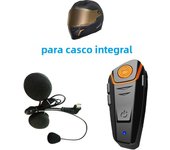 BT-S2NS Motorcycle Bluetooth-Compatible Helmet Headset Intercom Waterproof Multi Interphone FM MP3 1000M Intercomunicador