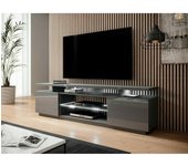 Mueble TV Charlotte 138 , Muebles ES, LED, Blanco, 180 x 56 x 40cm