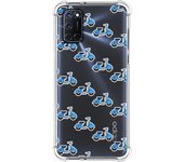Tumundosmartphone Funda Silicona Antigolpes para Oppo A52 / A72 diseño Scooter Dibujos
