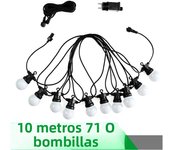 Outdoor Camp Lights Bulbs 23M G50 Waterproof Garland String LED Fairy Lights Tent Decoration Christmas Party Wedding ornament