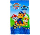 SUN & SURF Toalla de playa Infantil PATRULLA CANINA Licencia Original PAW PATROL, Microfibra Rizo, Suave y Absorbente, Ideal para Piscina, Playa o Campo