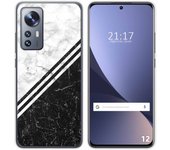 Funda Silicona para Xiaomi 12 / 12X 5G diseño Mármol 01 Dibujos
