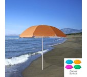 SANCO STORE - PAPILLON Sombrilla Playa Proteccion UV Aluminio 200 cm.