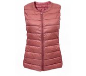 Women Autumn Winter Ultralight Thin Packable Down Sleeveless Jacket Zipper Plus Size Female O-Neck Casual Down Vest Coats