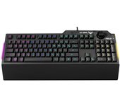 ASUS - TUF Gaming K1 teclado Juego USB Inglés, Español Negro 90MP01X0-BKSA00