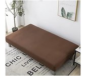 Funda para Sofá Cama Funda Plegable Universal Funda Sofá Cama Clic Clac 3 Plazas Elastica Sin Brazos Sin Apoyabrazos para Sala De Estar (Color : #7, Size : 120-150cm/47.2- -59in)