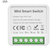 16A Tuya Zigbee WIFI Smart Switch Module Power Metering Breaker DIY 2 Way Control EWelink Mini Light Relay For Alexa Google Home