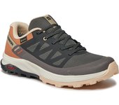 Zapatillas De Montaña Salomon Outrise Gore-Tex Gris/Negro Mujer