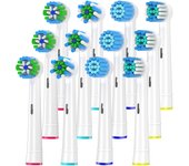 4-12Pack Replacement Toothbrush Heads Compatible with Braun Oral b 7000/Pro 1000/9600/ 5000/3000/8000 Electric Toothbrus