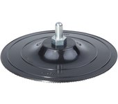 Plato para taladro, fixoflex, vástago redondo 8mm ø125mm 2223000 wolfcraft
