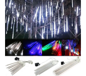 30cm /50cm EU/US/AU/UK Plug Waterproof Meteor Shower Rain 8 Tube LED String Lights For Outdoor Holiday Christmas Decoration Tree